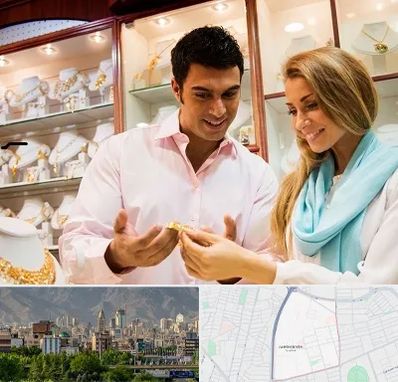 فروشگاه طلا و جواهر در جمشیدیه