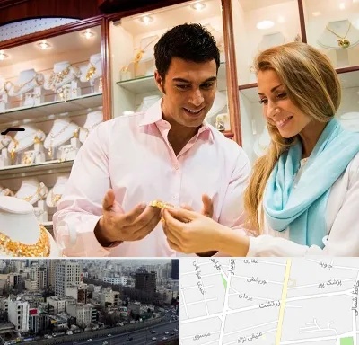 فروشگاه طلا و جواهر در زرتشت