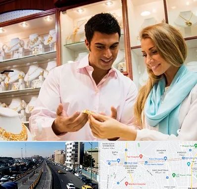 فروشگاه طلا و جواهر در پیروزی