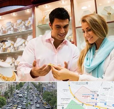 فروشگاه طلا و جواهر در گلشهر کرج