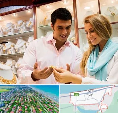 فروشگاه طلا و جواهر در نور