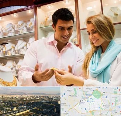 فروشگاه طلا و جواهر در منطقه 19 تهران