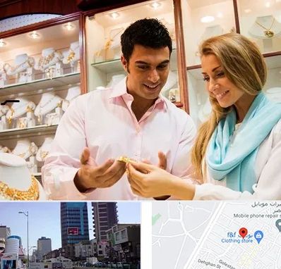 فروشگاه طلا و جواهر در چهارراه طالقانی کرج