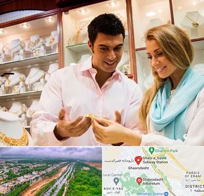 فروشگاه طلا و جواهر در قصرالدشت شیراز