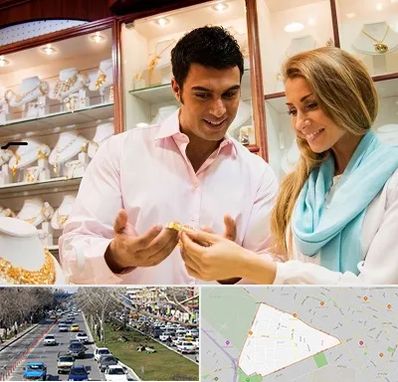فروشگاه طلا و جواهر در احمدآباد مشهد