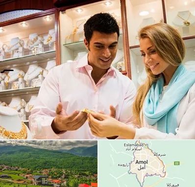 فروشگاه طلا و جواهر در آمل