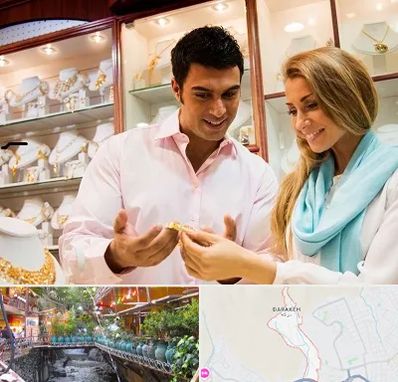 فروشگاه طلا و جواهر در درکه