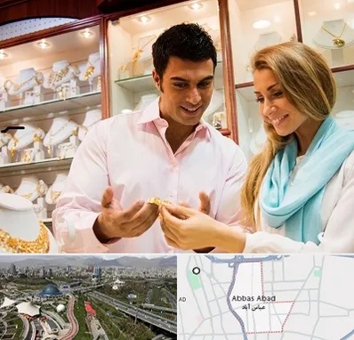 فروشگاه طلا و جواهر در عباس آباد تهران