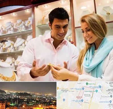 فروشگاه طلا و جواهر در مارلیک کرج