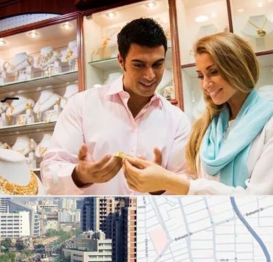 فروشگاه طلا و جواهر در خیابان بهشتی