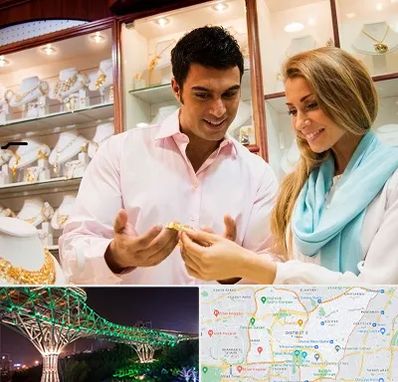 فروشگاه طلا و جواهر در منطقه 3 تهران