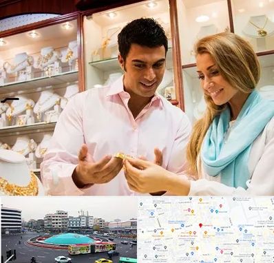 فروشگاه طلا و جواهر در میدان انقلاب