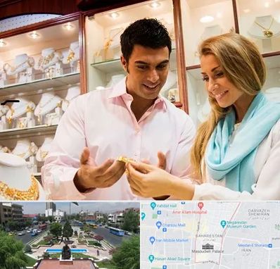 فروشگاه طلا و جواهر در بهارستان 