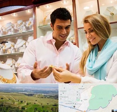 فروشگاه طلا و جواهر در سوهانک