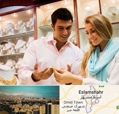 فروشگاه طلا و جواهر در اسلامشهر
