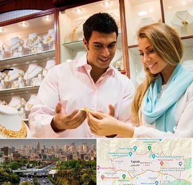 فروشگاه طلا و جواهر در منطقه 1 تهران