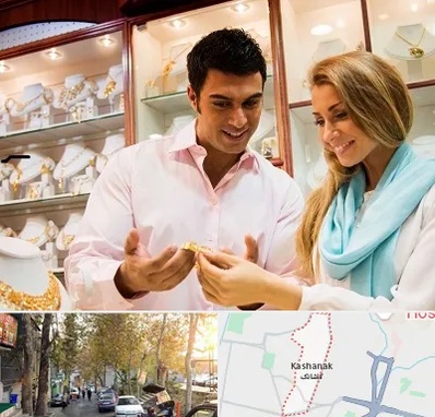 فروشگاه طلا و جواهر در کاشانک