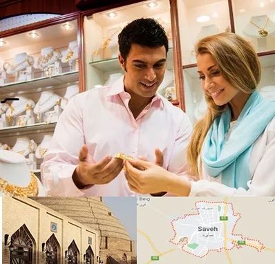 فروشگاه طلا و جواهر در ساوه
