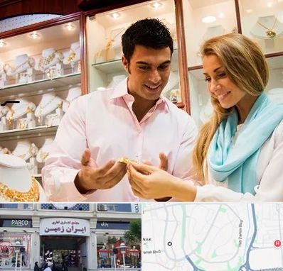 فروشگاه طلا و جواهر در ایران زمین