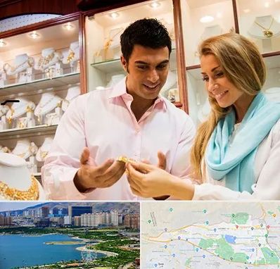 فروشگاه طلا و جواهر در منطقه 22 تهران