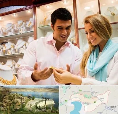 فروشگاه طلا و جواهر در شبستر