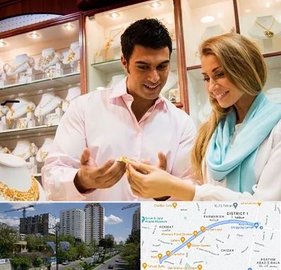 فروشگاه طلا و جواهر در اندرزگو