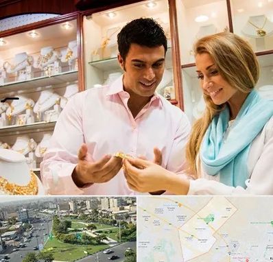 فروشگاه طلا و جواهر در کمال شهر کرج