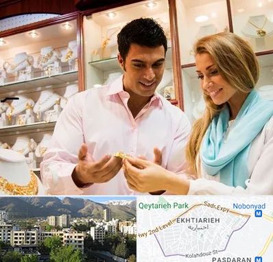 فروشگاه طلا و جواهر در اختیاریه