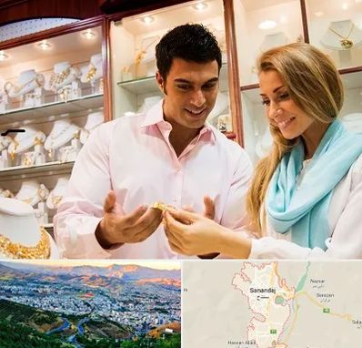 فروشگاه طلا و جواهر در سنندج