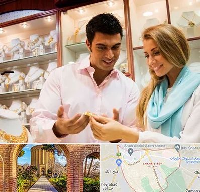 فروشگاه طلا و جواهر در شهر ری