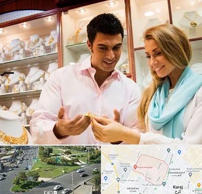 فروشگاه طلا و جواهر در شاهین ویلا کرج