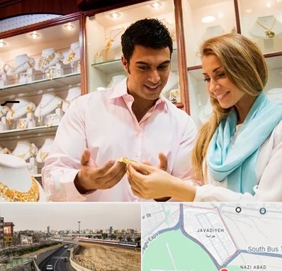 فروشگاه طلا و جواهر در جوادیه