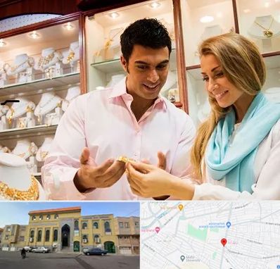 فروشگاه طلا و جواهر در زنبیل آباد قم