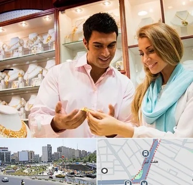 فروشگاه طلا و جواهر در هفت تیر