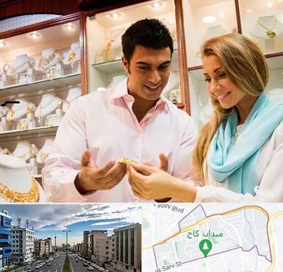 فروشگاه طلا و جواهر در سعادت آباد 