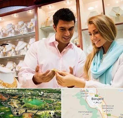 فروشگاه طلا و جواهر در بروجرد
