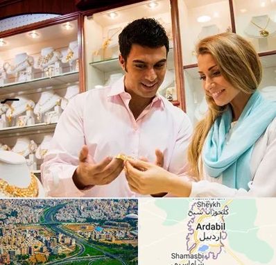 فروشگاه طلا و جواهر در اردبیل