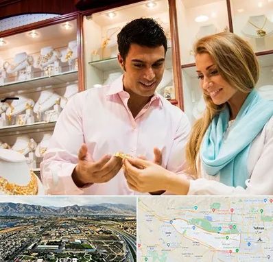 فروشگاه طلا و جواهر در منطقه 21 تهران