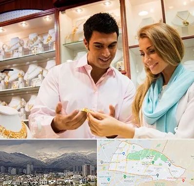 فروشگاه طلا و جواهر در منطقه 4 تهران
