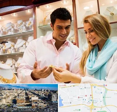 فروشگاه طلا و جواهر در شهرک راه آهن
