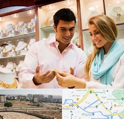 فروشگاه طلا و جواهر در کوی وحدت شیراز