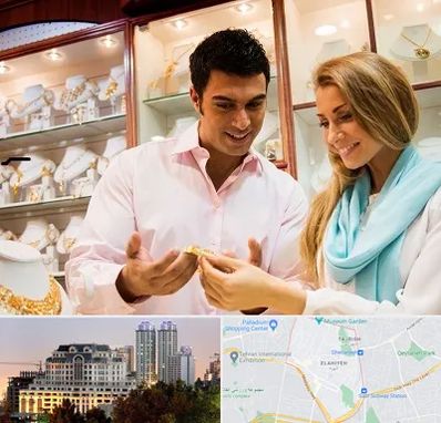 فروشگاه طلا و جواهر در فرشته 