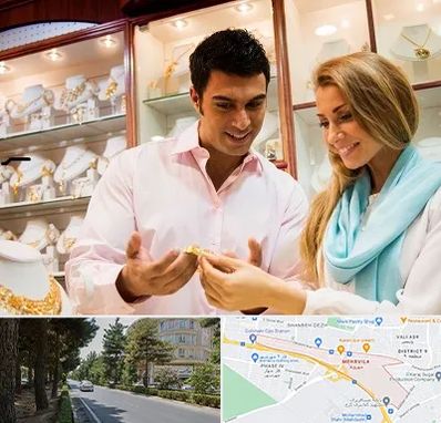 فروشگاه طلا و جواهر در مهرویلا کرج