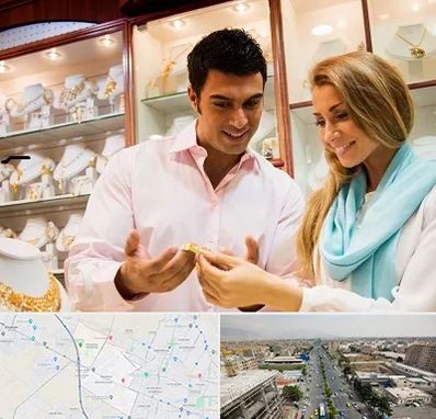 فروشگاه طلا و جواهر در حصارک کرج