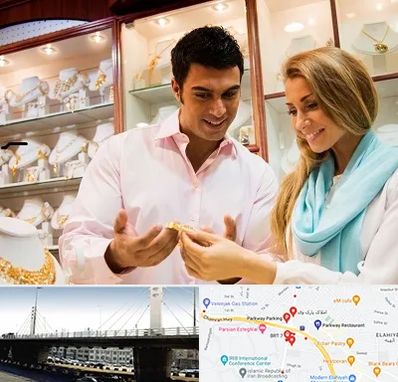 فروشگاه طلا و جواهر در پارک وی