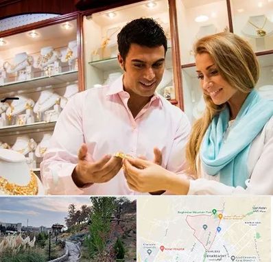 فروشگاه طلا و جواهر در باغستان کرج
