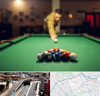 باشگاه بیلیارد در ستارخان شیراز