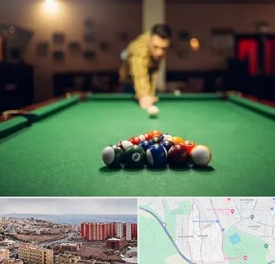 باشگاه بیلیارد در سهند تبریز