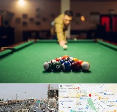 باشگاه بیلیارد در بلوار توس مشهد