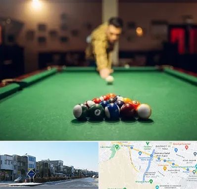 باشگاه بیلیارد در شریعتی مشهد
